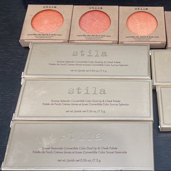BNIB Stila Lip &Cheek Palette and Stila Convertible Duo Lip & Cheek Cream - Picture 1 of 4